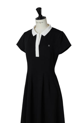Short Sleeve Polo Dress