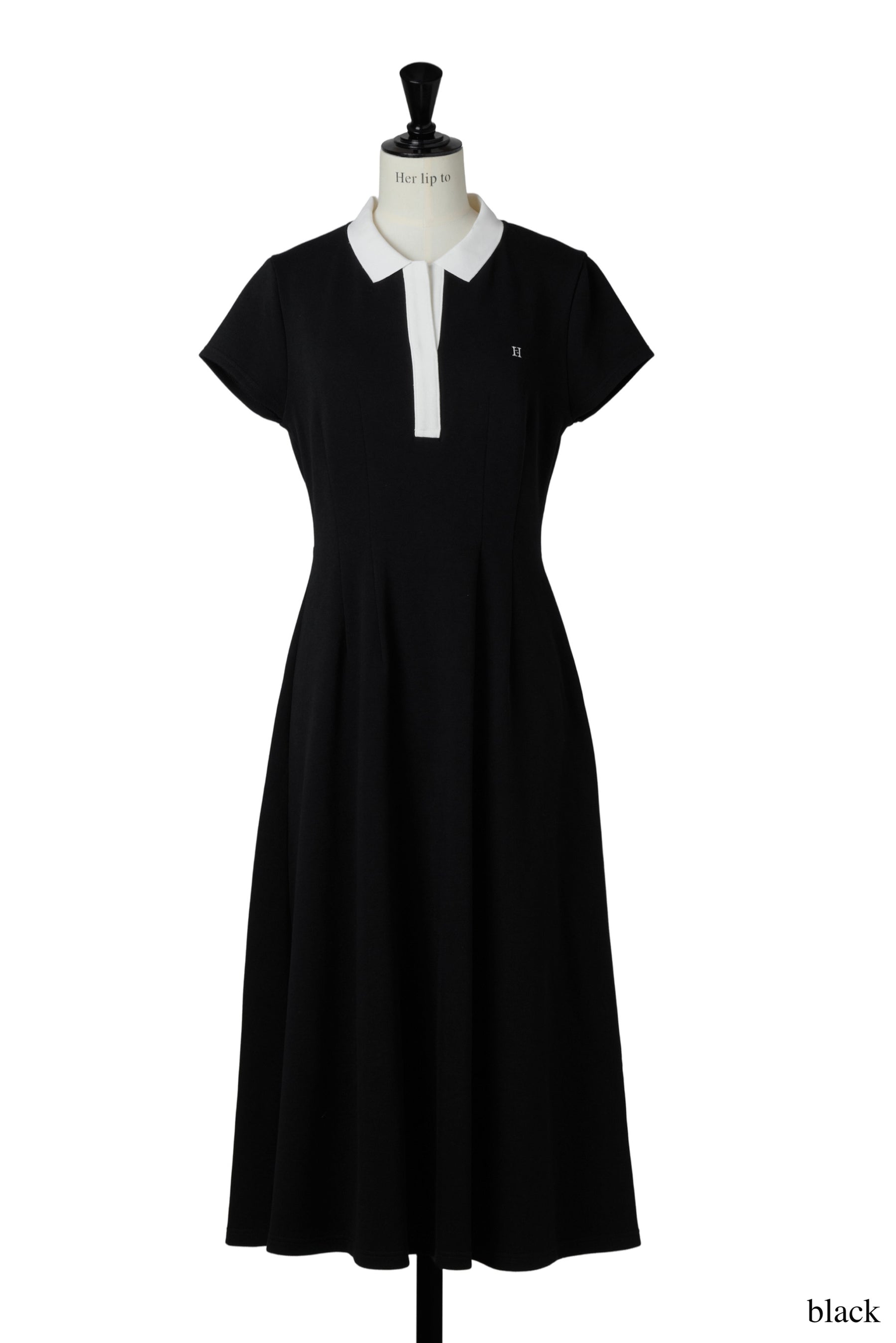 Short Sleeve Polo Dress