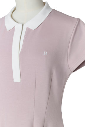 Short Sleeve Polo Dress