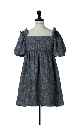 Colette Puff-Sleeve Dress
