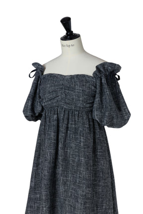 Colette Puff-Sleeve Dress