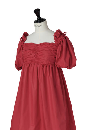 Colette Puff-Sleeve Dress