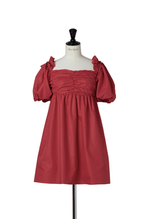 Colette Puff-Sleeve Dress