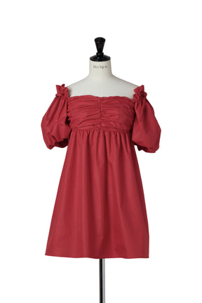 Colette Puff-Sleeve Dress