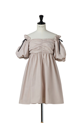 Colette Puff-Sleeve Dress