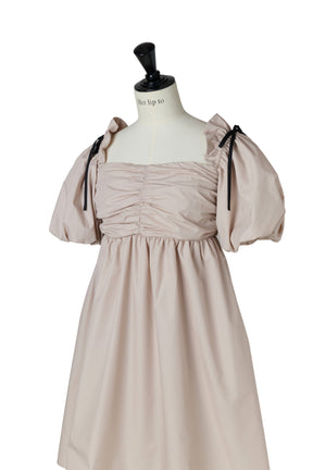Colette Puff-Sleeve Dress