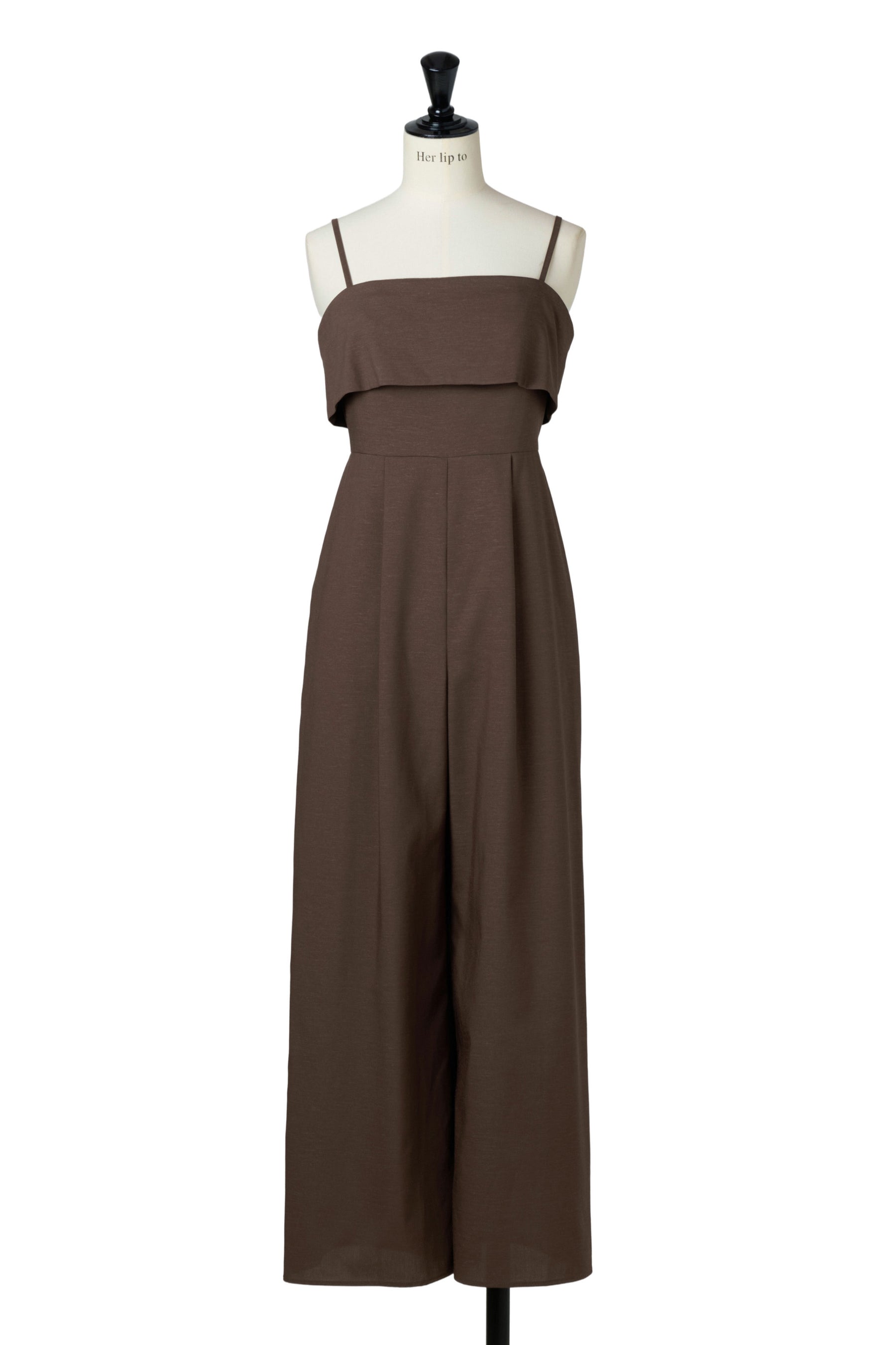 [New color] Ribbon Romper