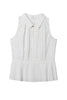 Manon Pleated Peplum Top