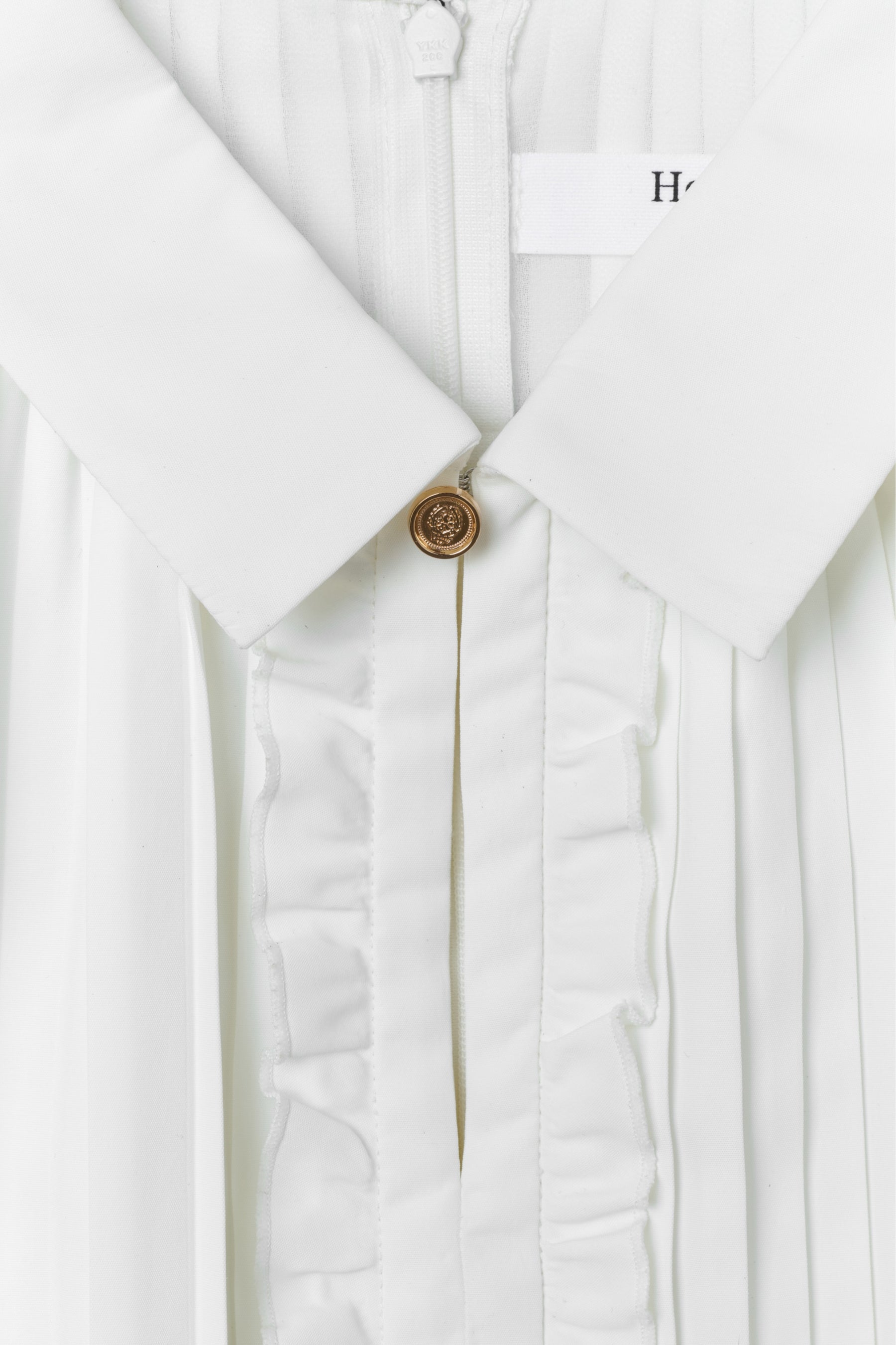 Manon Pleated Peplum Top