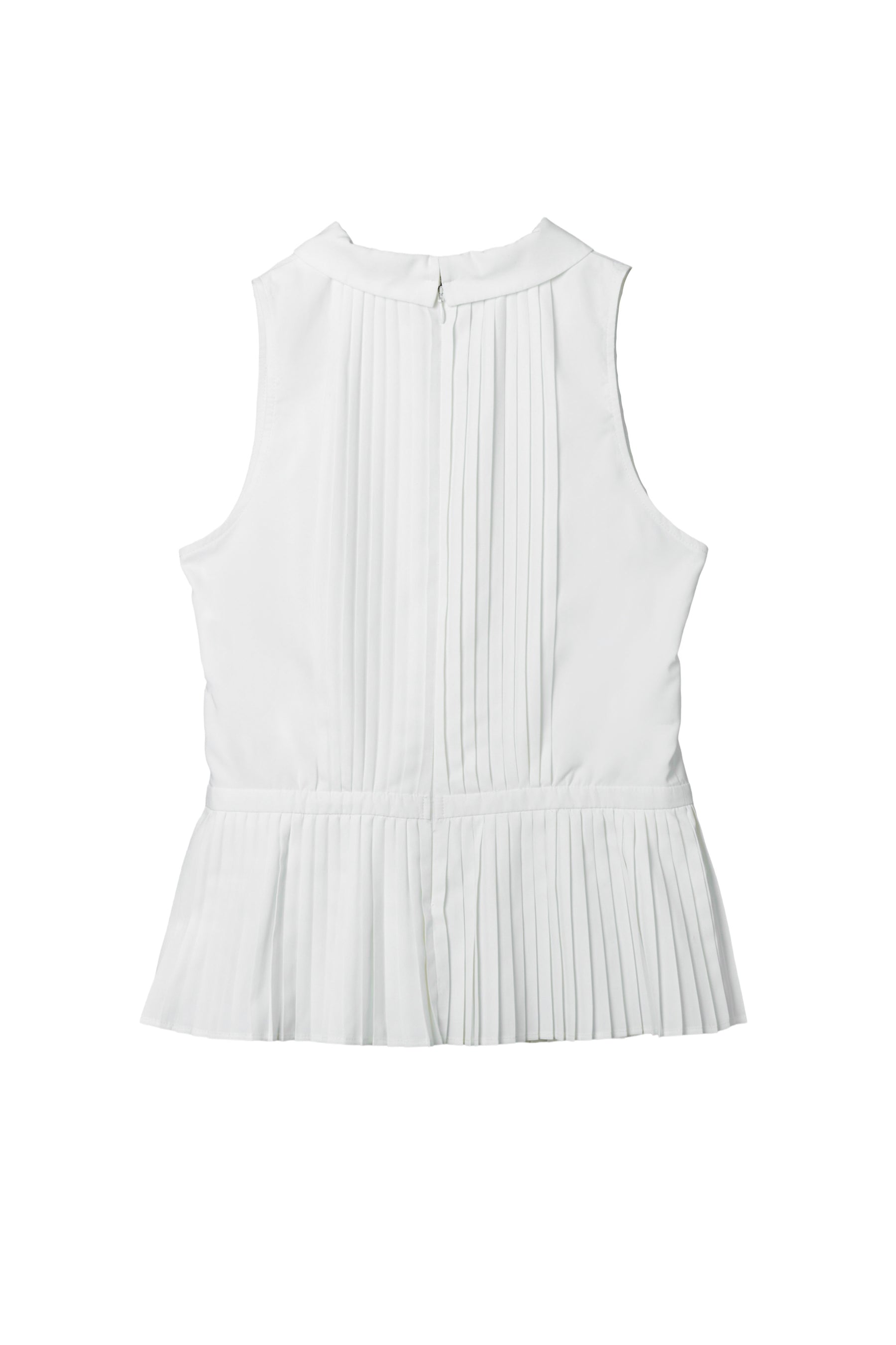 Manon Pleated Peplum Top