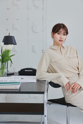 Multi-Way Twill Shirt