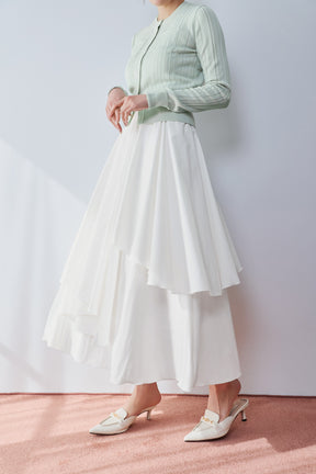 Eyelet Knit Cardigan