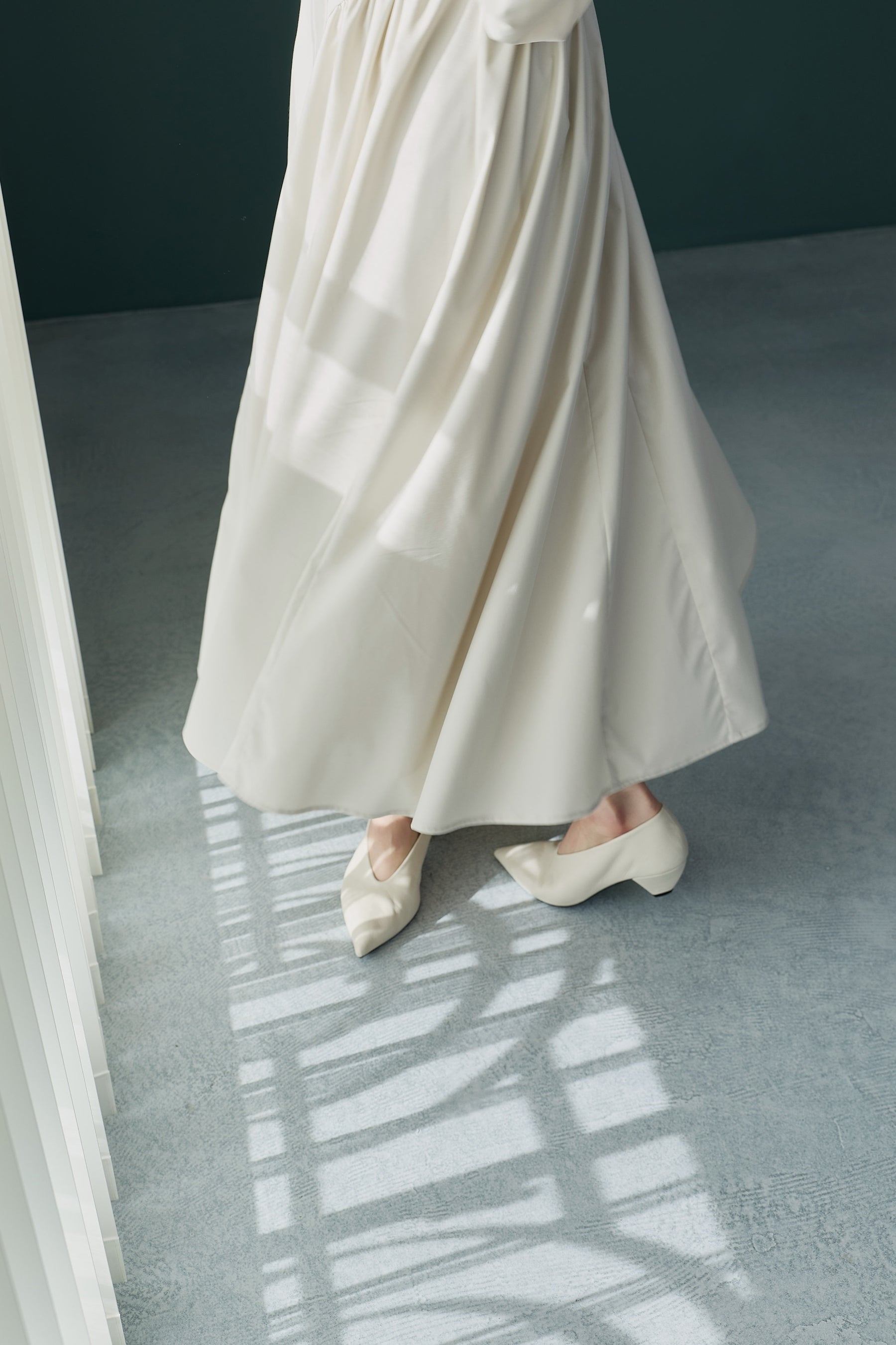 Gathered Sleeve Dress