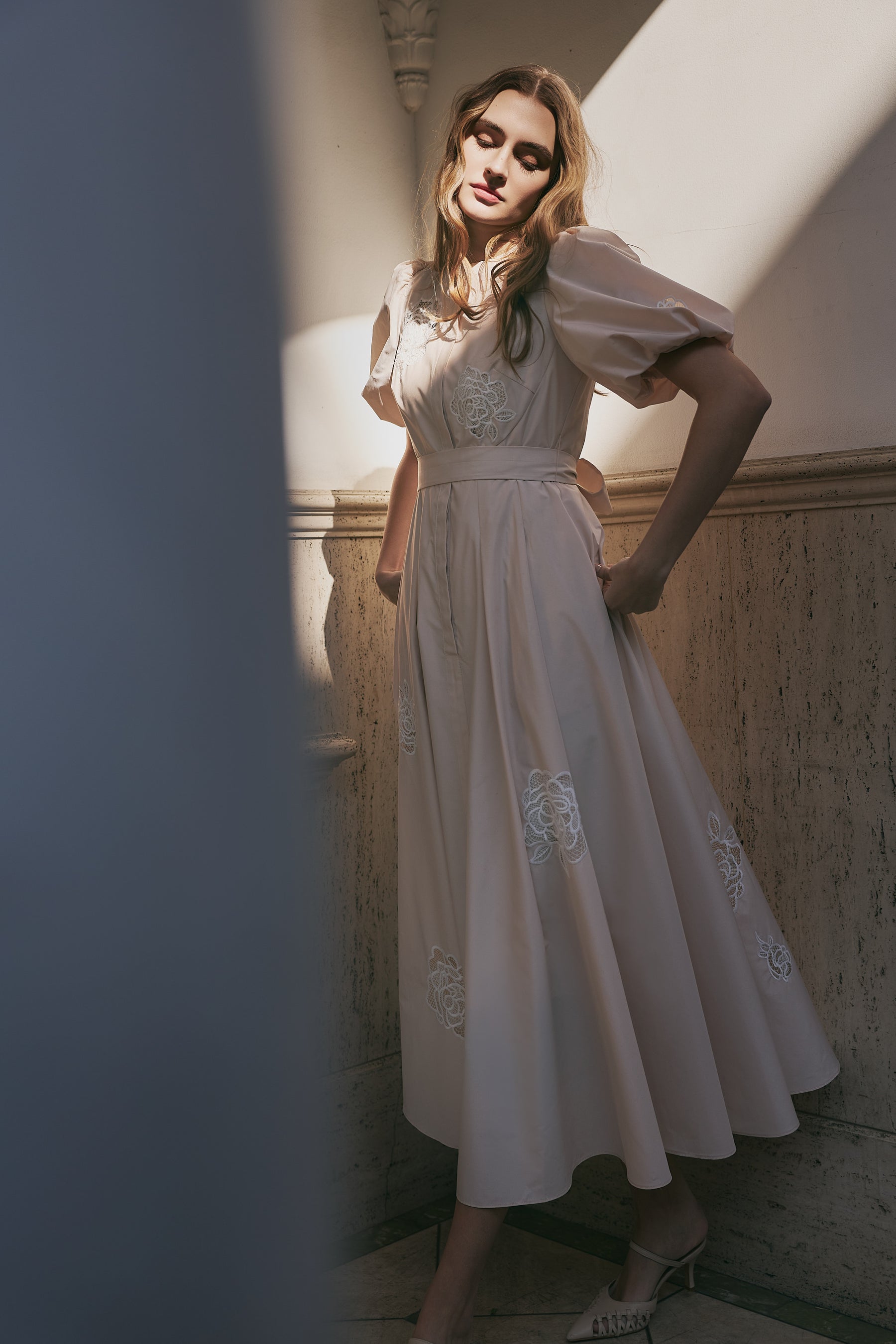 Vol.2 Rose Embroidered Dress