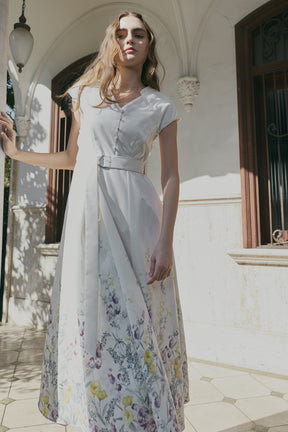 Vol.2 Jardin Flared Dress