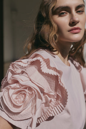 【3月下旬発送】Vol.2 Rose Sleeve Top