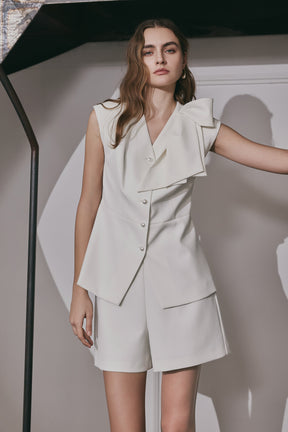 【3月下旬発送】Vol.2 Pearl Button Gilet