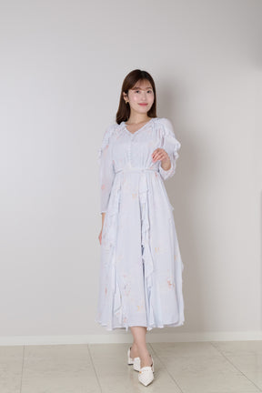 Isette Floral Chiffon Dress