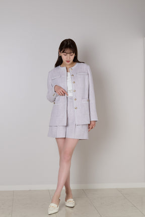 Classic Long Tweed Jacket