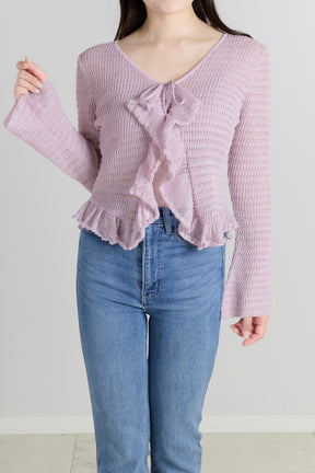 [Ships in mid-June] Crochet Lace Cardigan