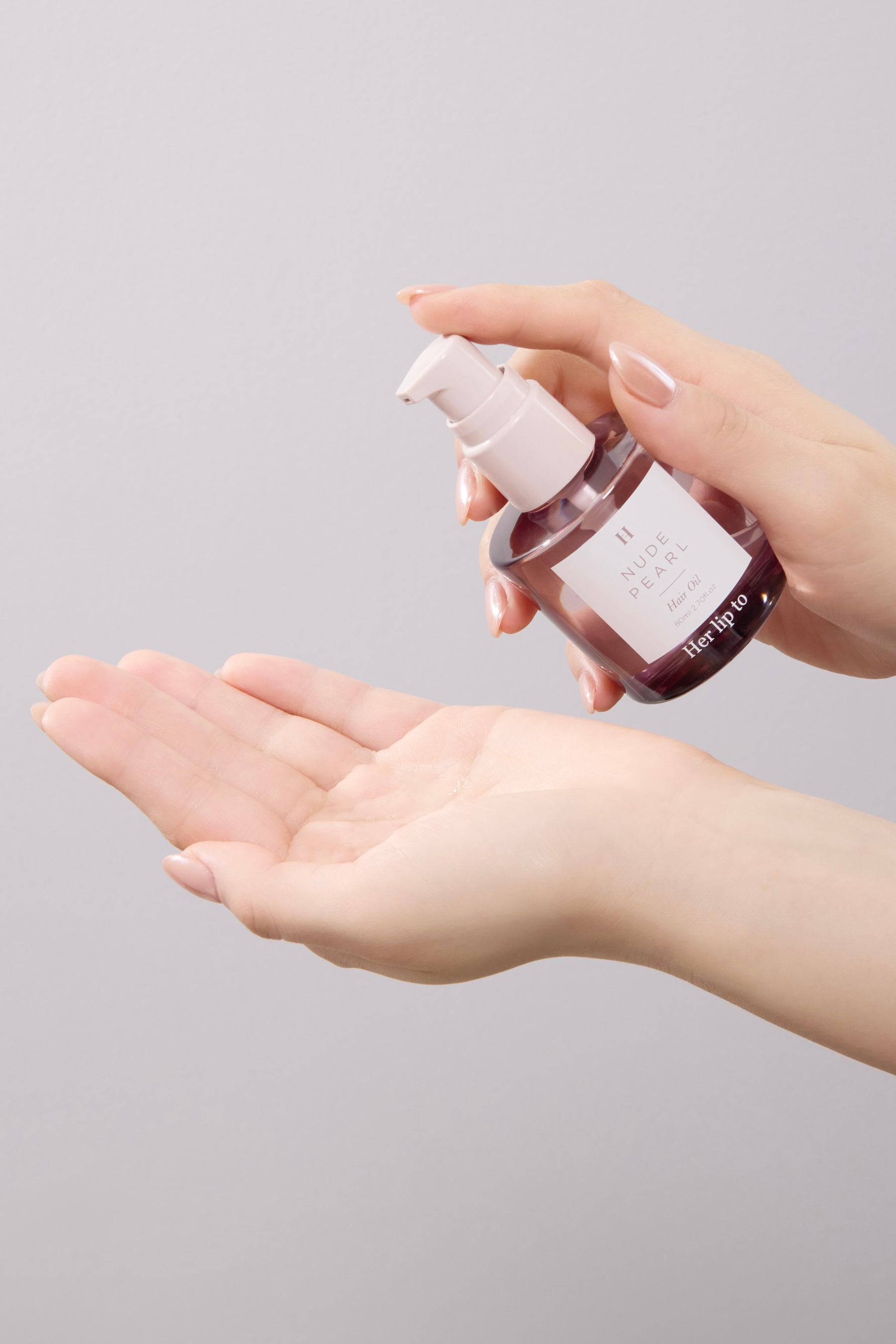 RICH GLOW HAIR OIL - NUDE PEARL -