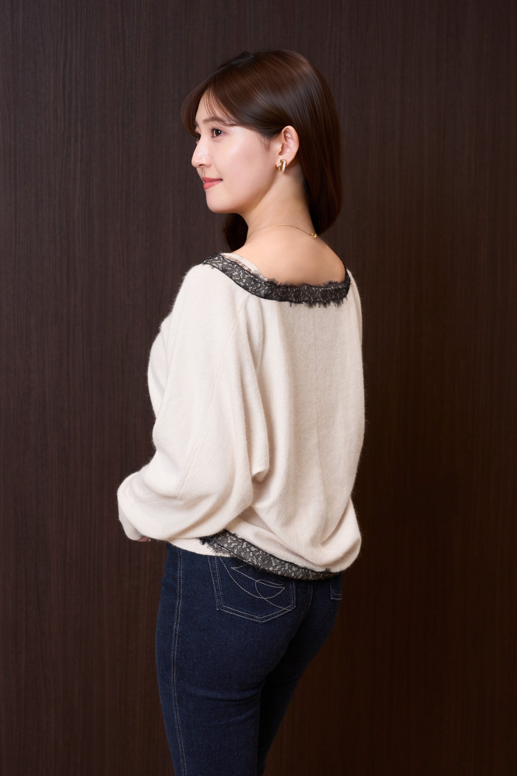 Gina Lace-Knit Ensemble