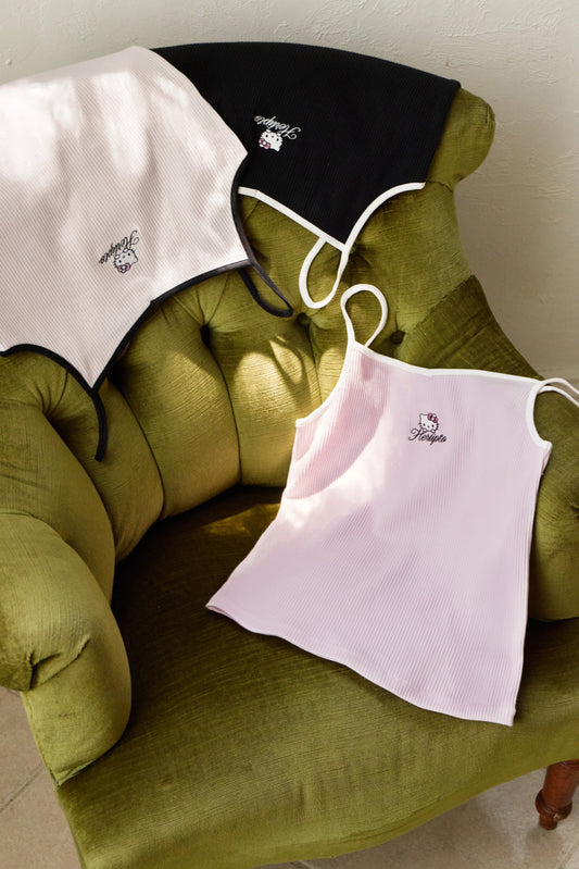 HLT x Hello Kitty Embroidered Camisole