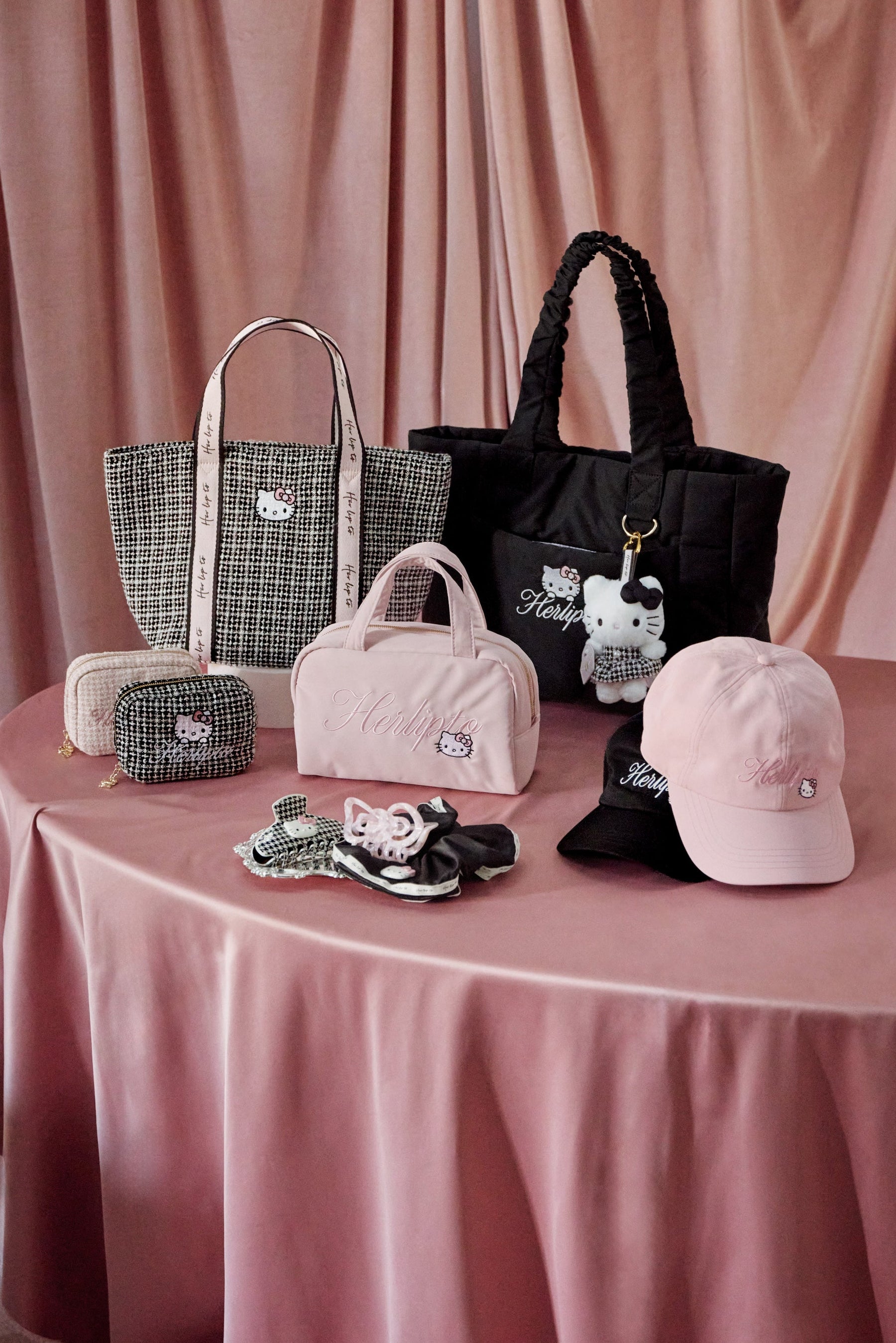 HLT x Hello Kitty Puffer Tote Bag