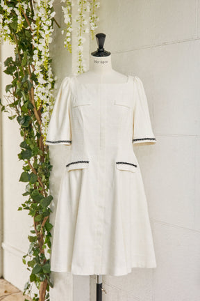 Canal Tweed Mini Dress