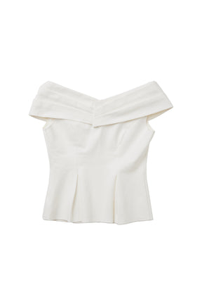 [Shipping in mid-May] Lily Shawl Peplum Top
