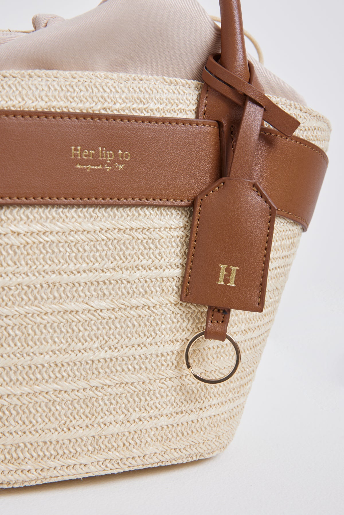 完売 herlipto Palma Mini Tote Bag taupe | green.edu.bd