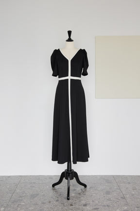 【新色】Puff Sleeve Jersey Dress