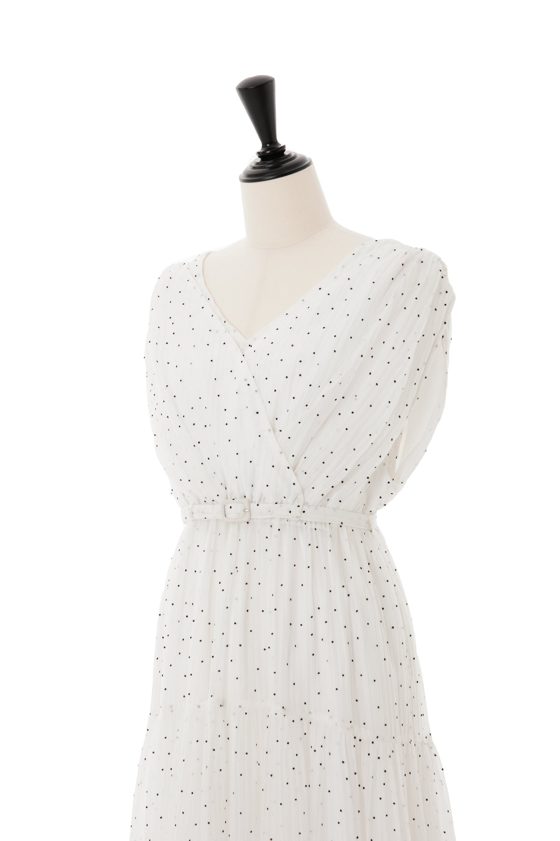 Her Lip to Tiered Polka-Dot Long Dress | nate-hospital.com