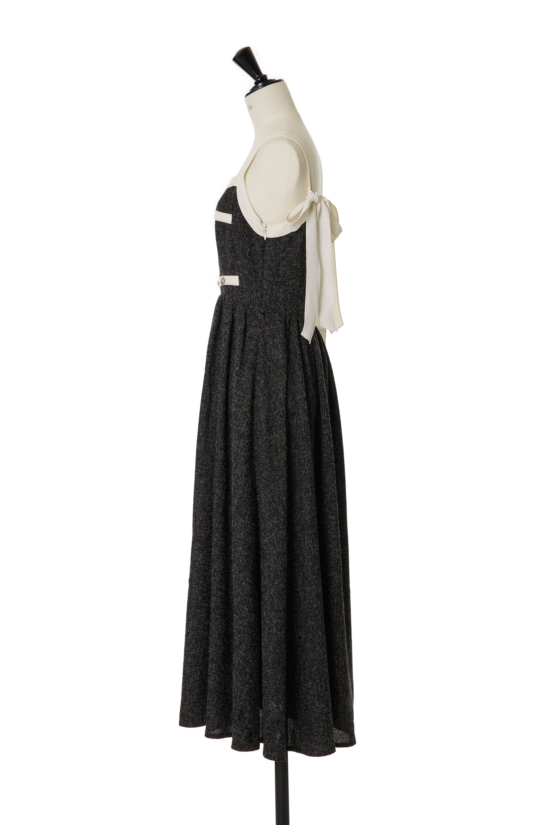 Verona Tweed Long Dress  /her lip to