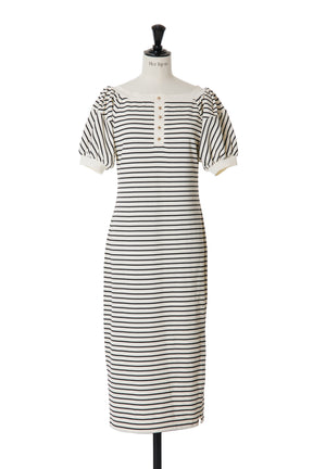 Saint-Tropez Striped Long Dress
