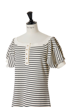 Saint-Tropez Striped Mini Dress