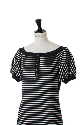 Saint-Tropez Striped Mini Dress