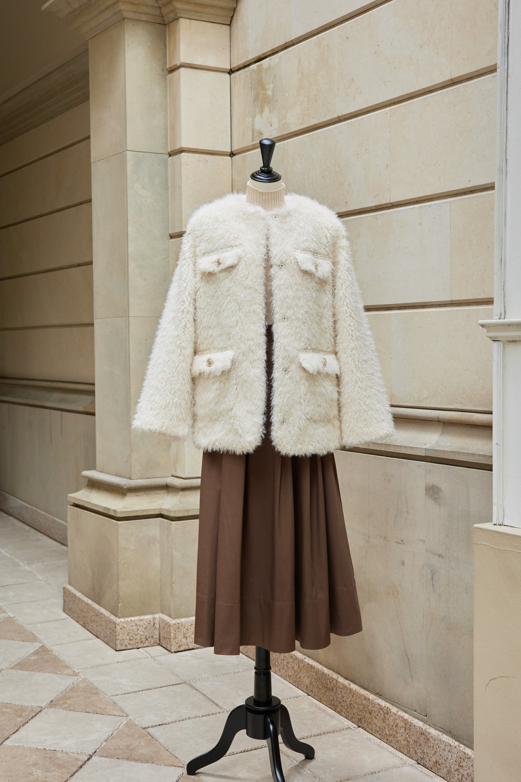 Royal Faux Fur Coat