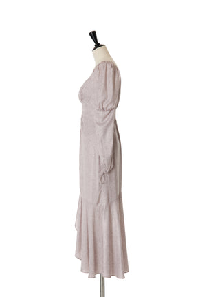 Rosa Ruched Satin Dress