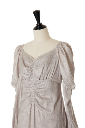 Rosa Ruched Satin Dress