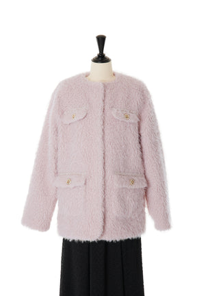 Royal Faux Fur Coat
