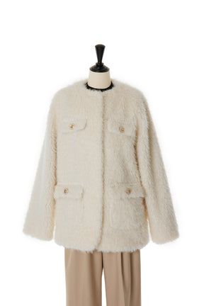 Royal Faux Fur Coat