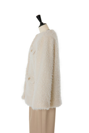 Royal Faux Fur Coat