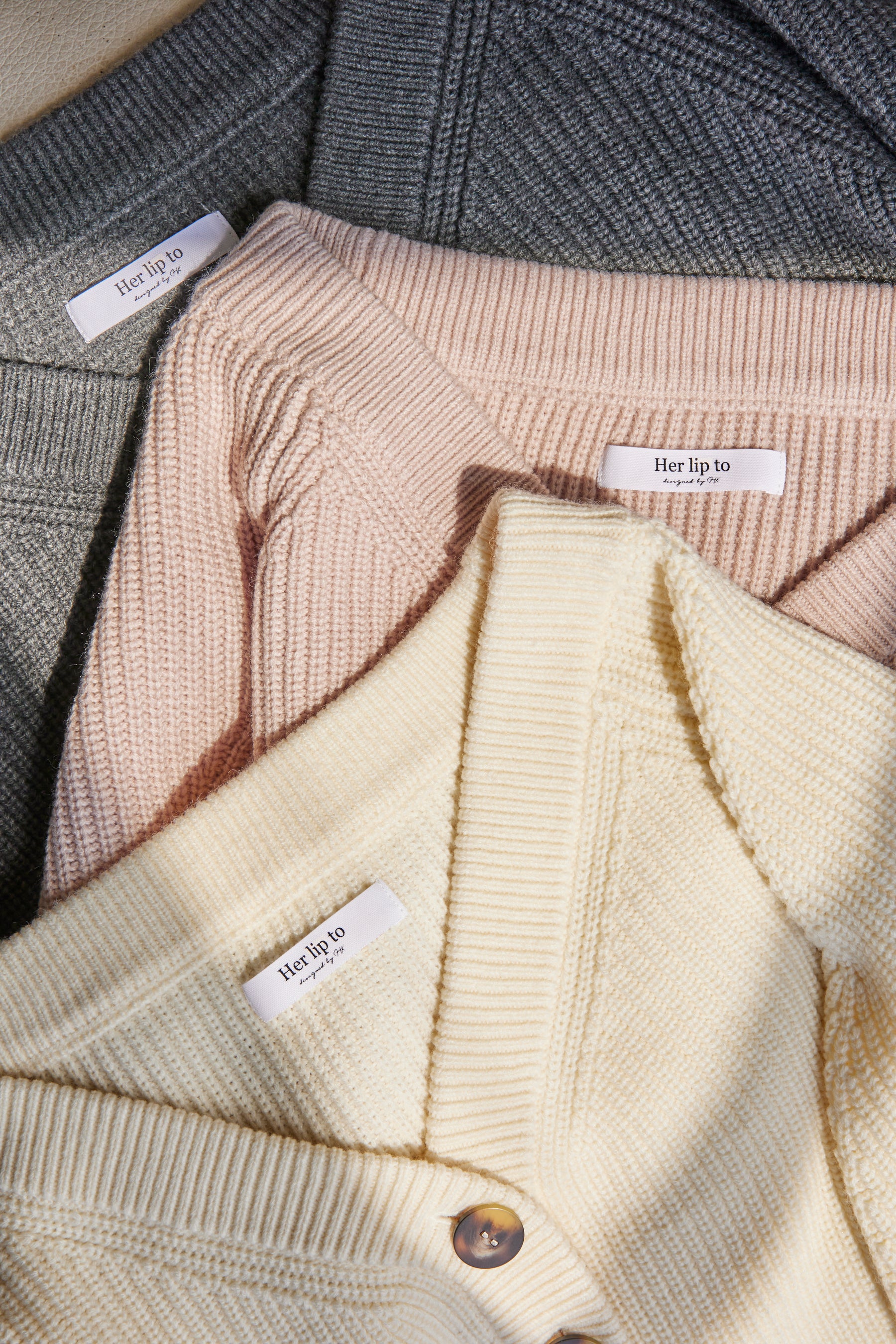 herlipto Essential Wool-Blend Cardigan S