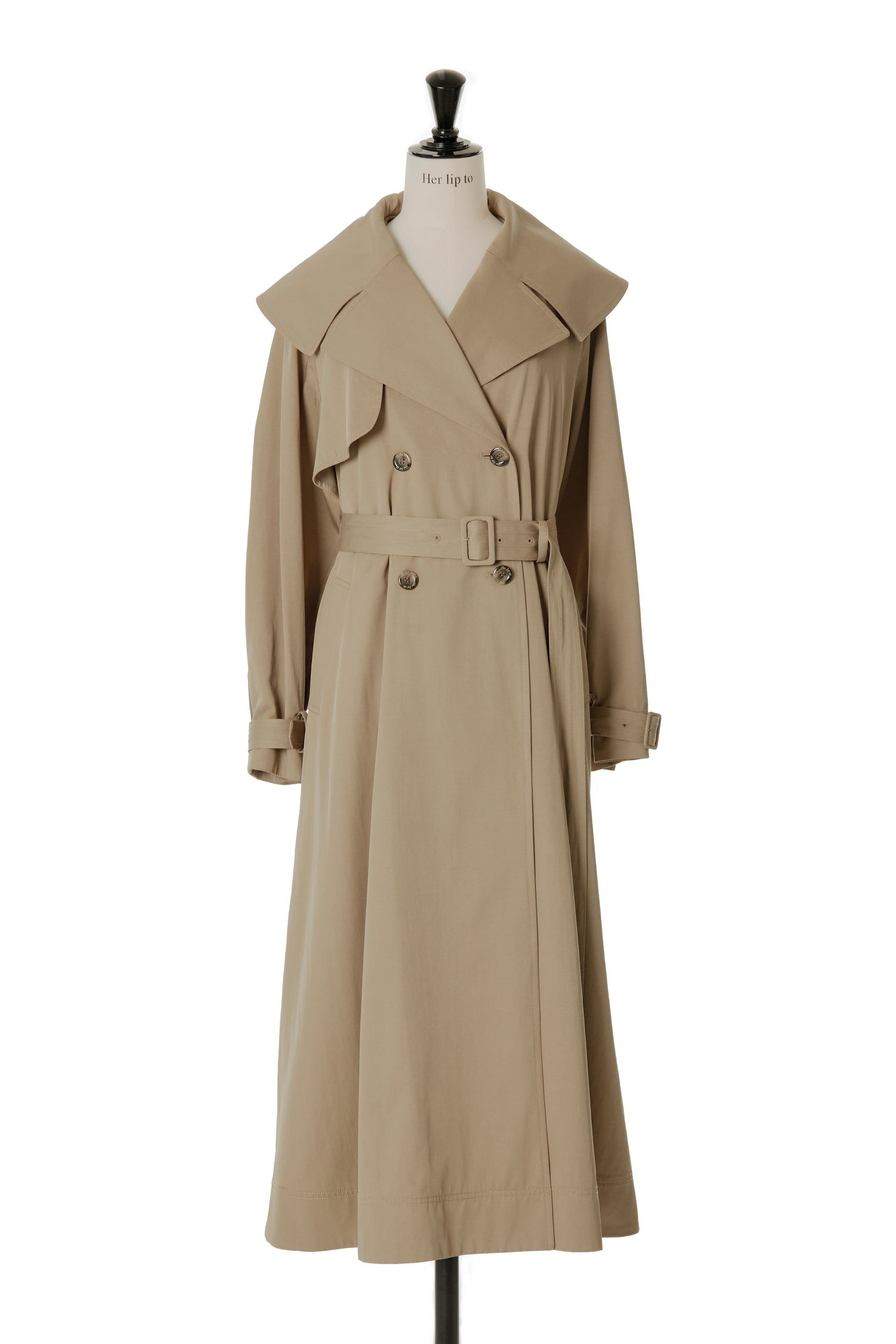 Herlipto　Grace Long Trench Coat　sサイズトレンチコート