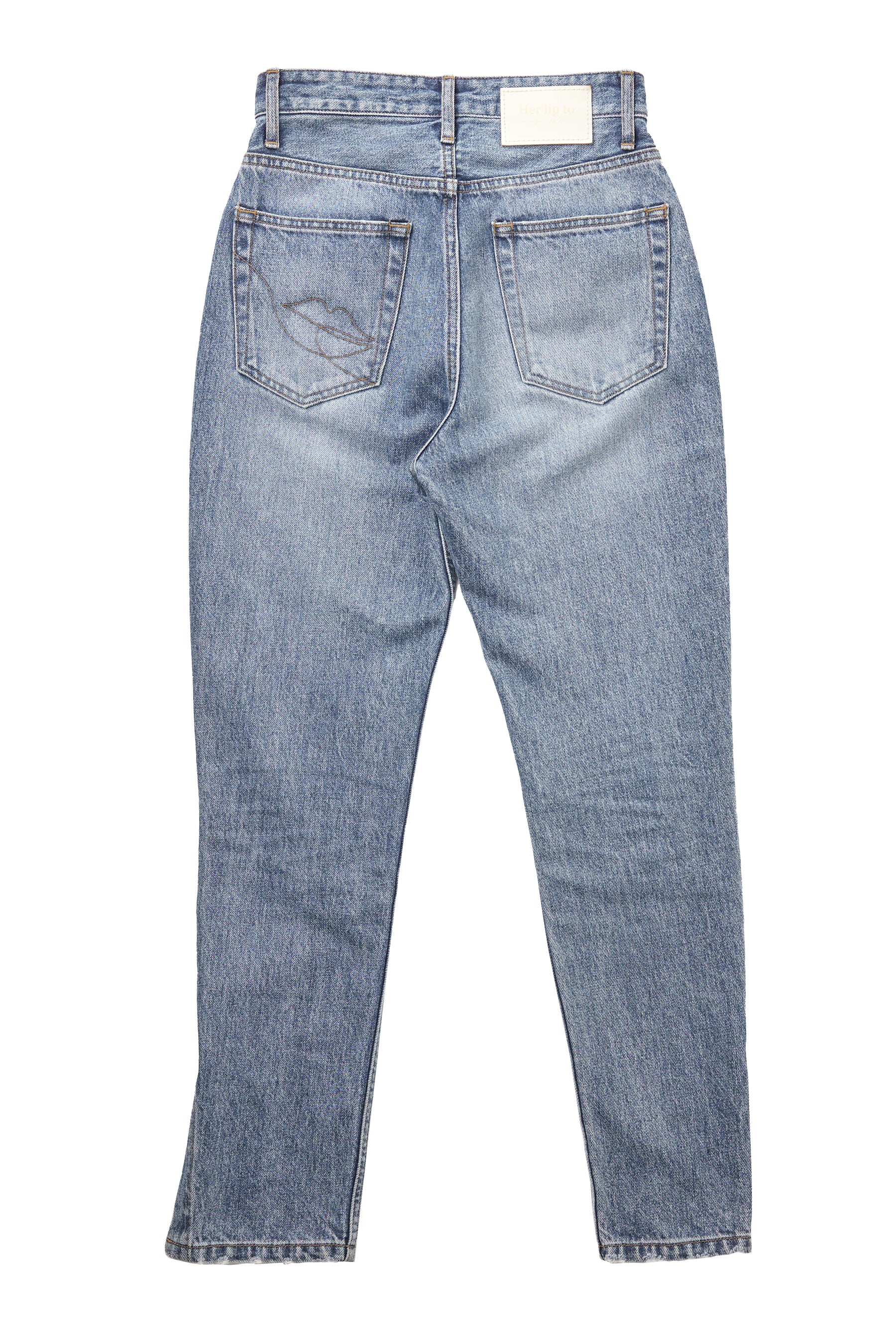 誠実 Herlipto Tokyo High Rise Jeans blue/26 デニム/ジーンズ - www