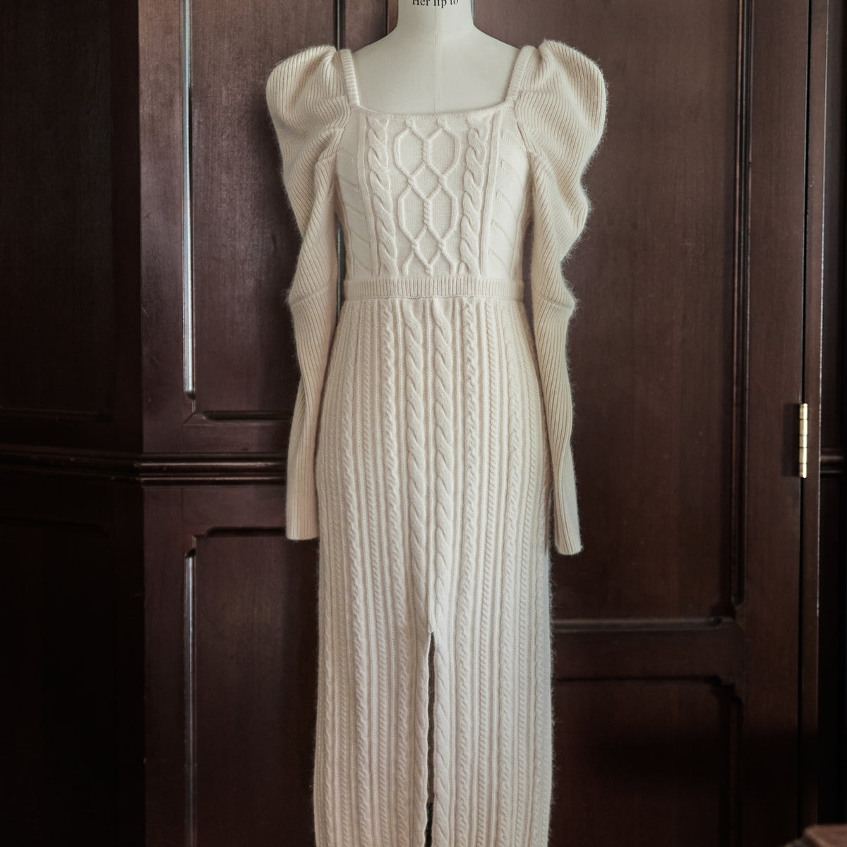 ー品販売  Bambina Dress Knit Cable ワンピース