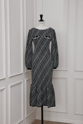 Vosges Jacquard Knit Dress