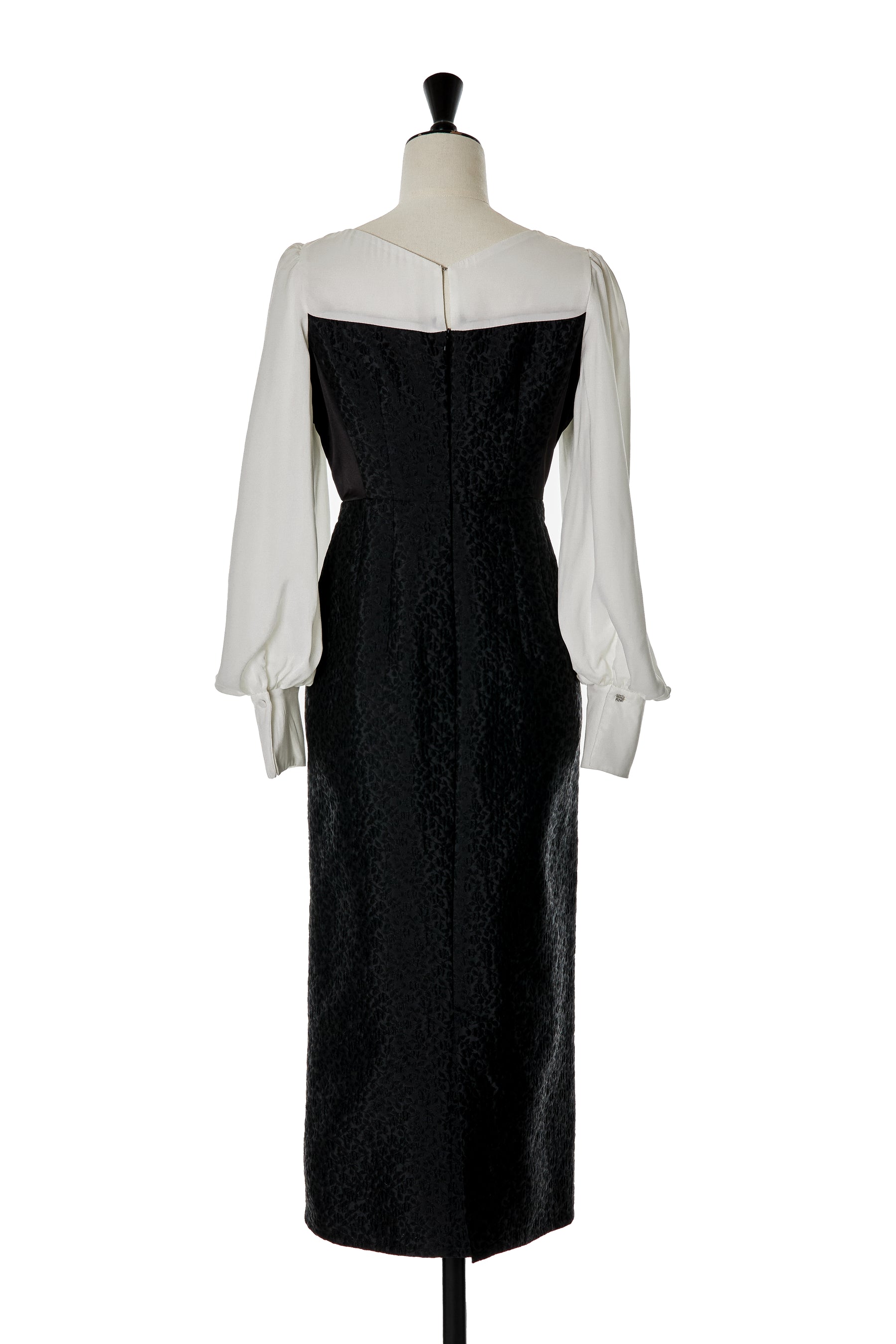 Crillon Crystal Pearl Jaquard Dressカラーブラック