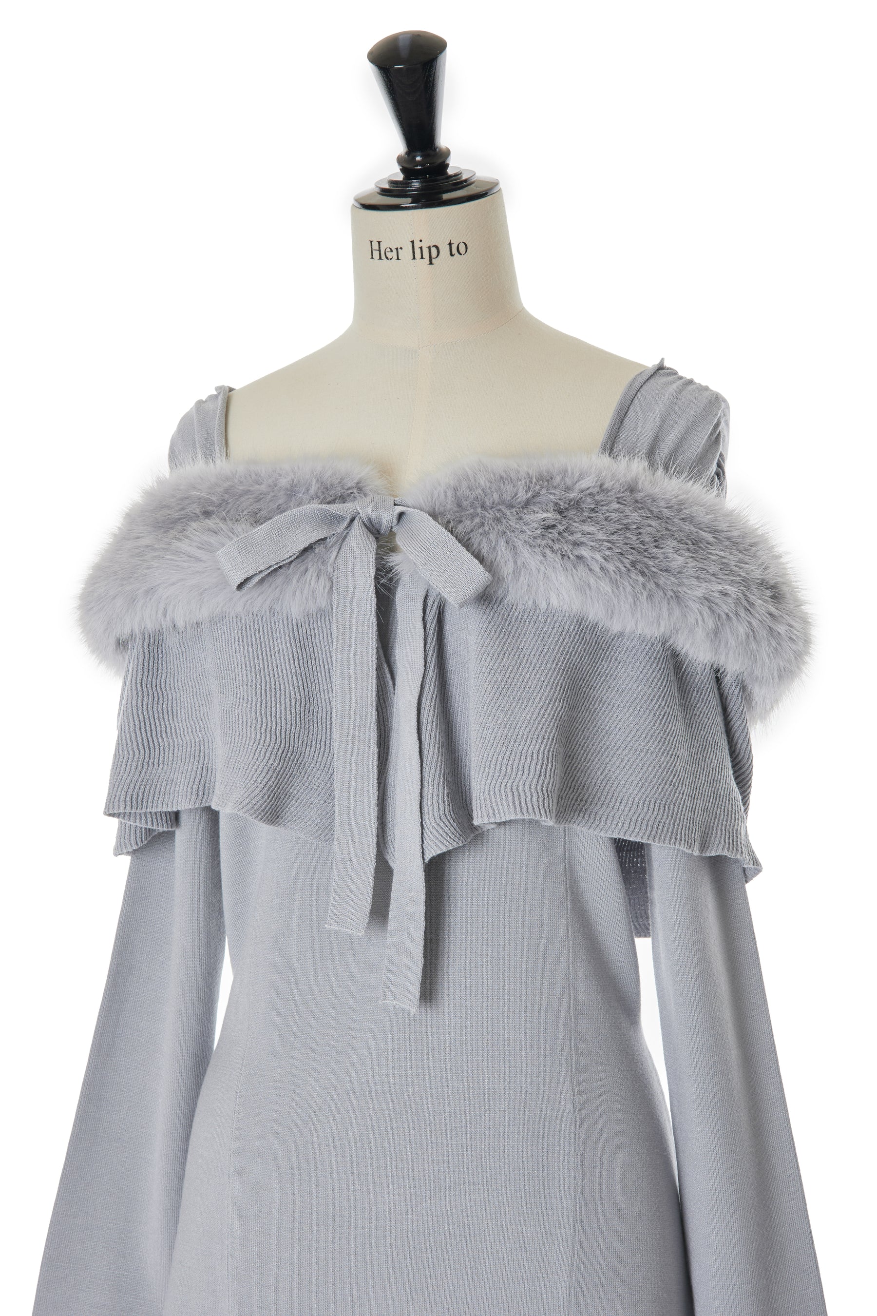 クーポンGET Herlipto Ritz Faux Fur Mini Dress - ワンピース